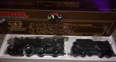 Lionel Trains G Scale “Pennsylvania Railroad” #5110 4-4-2 Steam Locomotive Set • $500