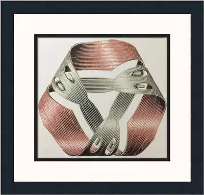 M.C. Escher Moebius Strip I Custom Framed Print • $95