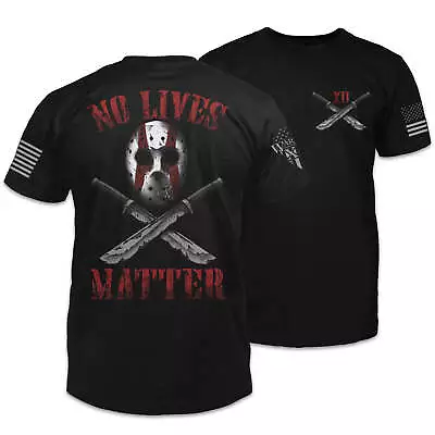 No Lives Matter Patriotic T-Shirt American Pride Veteran Support Tee • $24.99