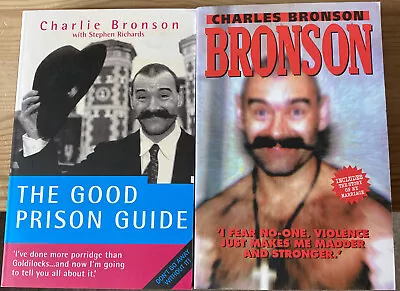 Charles Bronson - 2 Paperback’s In Very Good Condition. • £9