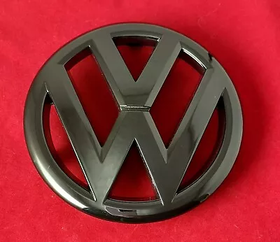 VW Emblem Jetta-Sedan 2011-14 MK6 Volkswagen Front Grille Black Badge Logo • $24.78