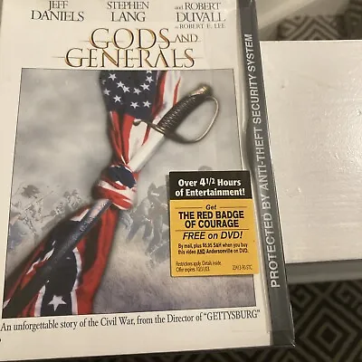 Gods & Generals (DVD 2003) • £4