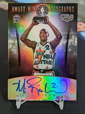 2015-16 Panini Gala Award Winning Mitch Richmond Autograph 2/60 Jersey Match  • $64.99