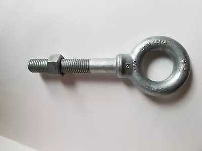 3/4-10 X 4.5” Lifting Eye Bolt & Nut With Shoulder Made In The U.S.A. New 1 Pc • $24.95