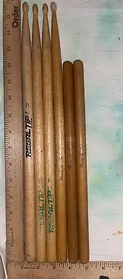 6 REGAL Tip 2B VINTAGE DRUM STICKS 2 Cut For Cowbell Wood Jam Block Beaters Good • $29.99