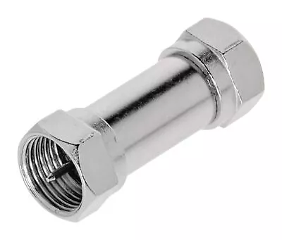 10x F Type Satellite Screw Barrel Connector Male To Male Gender Changer Coupler  • £5.32