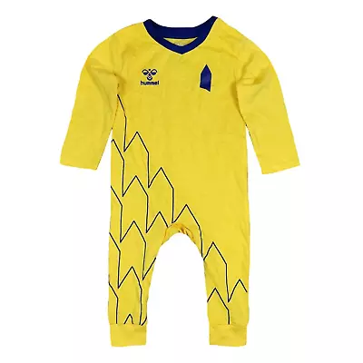 Everton Football Sleepsuit Infants (Size 0-3M) Hummel Kit Sleepsuit - New • £7.99