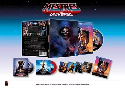 Masters Of The Universe Collector's Edition Blu Ray Soundtrack Cards Motu He-man • $79.90