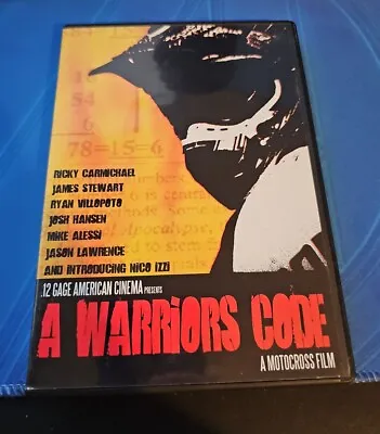 A Warriors Code (2007 DVD) A Motocross Film Ricky Carmichael • $17.99