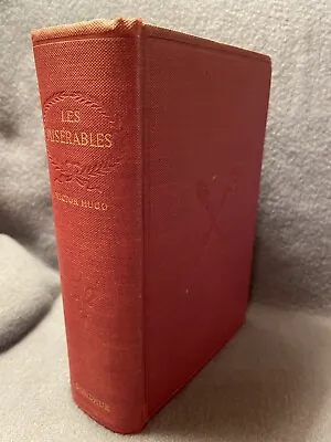 Antique Les Miserables Victor Hugo M. A. Donohue & Company Early 1900's Chicago • $22.95