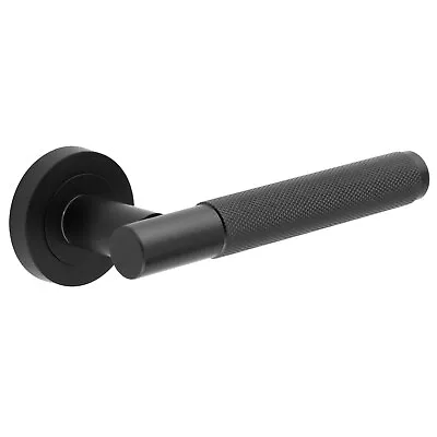 Astor Premium Designer Door Handle Sets Internal Door Handles Knurled Lever • £21.96