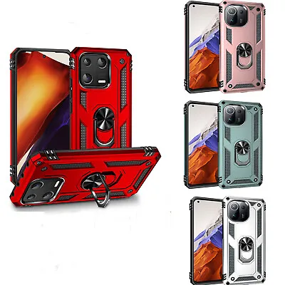 $10.99 • Buy Phone Cover For Xiaomi 11 13 11T 10T Poco X5 Luxury Bracket Silicone Back Case