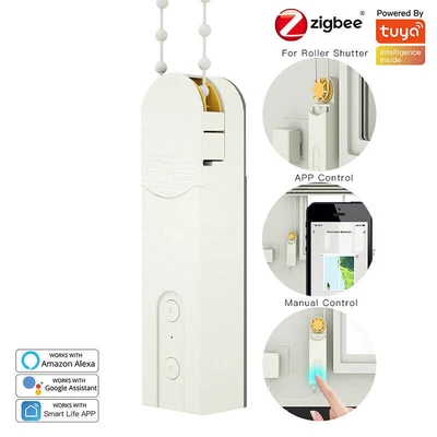 $35.61 • Buy ZigBee Blinds Roller Drive Motor Hub Tuya APP Voice Control For Alexa Google
