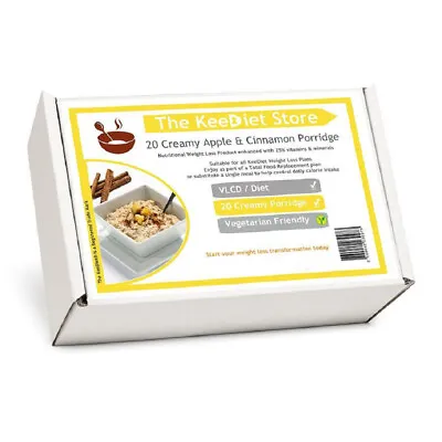 £28.99 • Buy KeeDiet® VLCD Meal Replacement Diet 20 X Apple Cinnamon Porridge