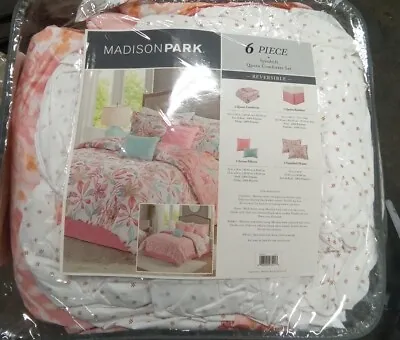 Madison Park 6 Pc King Comforter Set     573dfp • $69.95