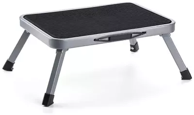 Folding Step Stool One Metal Step Stool For Adults Heavy Duty Max 330lbs Capacit • $29.89