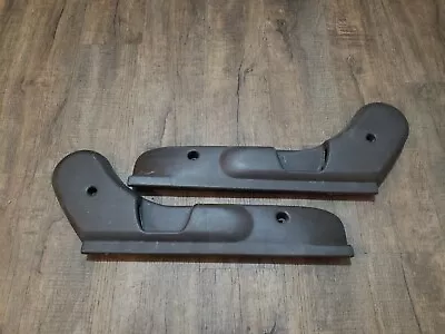 89-90 Nissan 240SX  Front Seat Side Cover Panel Trim / OEM Pair LH RH S13 Brown • $33.99