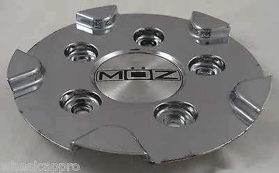 MOZ Wheels Chrome Custom Wheel Center Cap Caps # CD-J934-2495-CAP / 2001-25 • $69