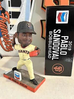 San Francisco Giants Pablo Sandoval SGA  Let Pablo Pitch  Bobblehead 05/11/19 • $12.99