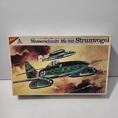 Vintage Nichimo Messerschmitt Me 262 Strumvogel 1/48 Model Plane Kit • $31.96