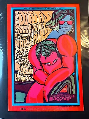 BG-93 The Doors Fillmore Concert Poster Bill Graham Jim Blashfield • $520