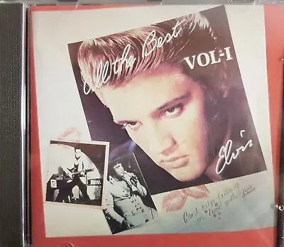 Elvis Presley All The Best From Elvis Vol 1. CD From The King. Rare & Mint Cond • $20.50