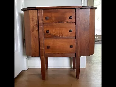 Vintage Martha Washington Sewing Cabinet - Solid Wood  ***LOCAL PICKUP Preferred • $199