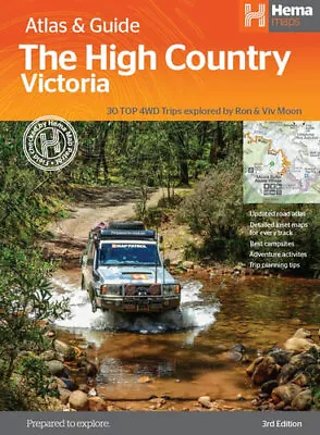NEW The High Country Victoria Atlas And Guide By Hema Maps Australia • $46.45
