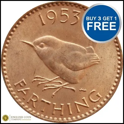 FARTHING Elizabeth & GeorgeVI  Each Choose Your Date 1937-1956 • £1.49