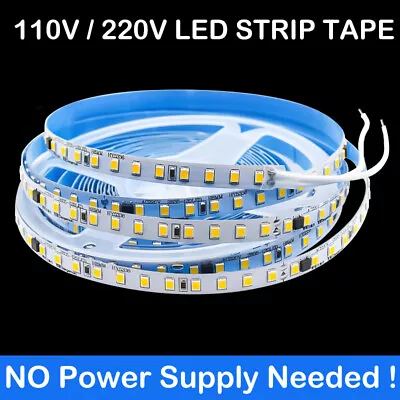 10m 220V PCB LED Neon Strip Lights 120leds/m LED Tape For House Sign Xmas Party • $42.90