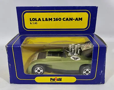 Vintage Polistil Lola L&M 260 CAN-AM E33 Boxed Diecast 1.43 Scale V RARE • $37.35