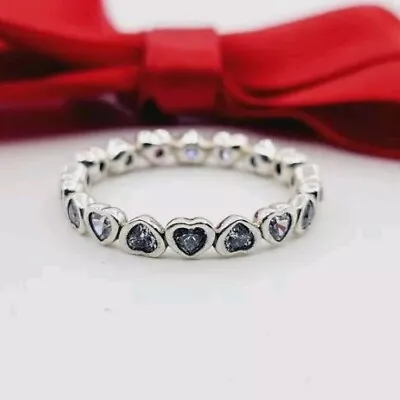 NEW Authentic PANDORA Forever More Stackable Ring Size 58 - 190897CZ RETIRED • $79