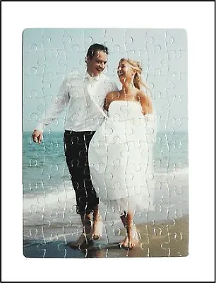 £4.45 • Buy PERSONALISED JIGSAW PUZZLE A5 80 PIECE Your Photo Custom Printed GIFT IDEA