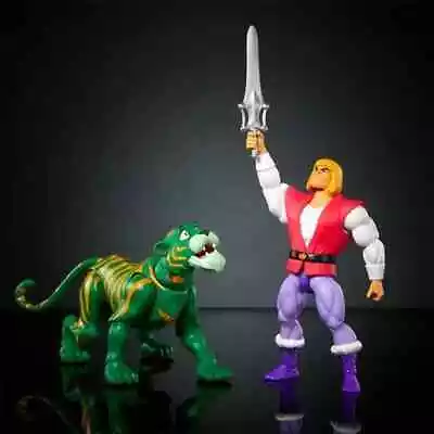 Masters Of The Universe Origins Prince Adam And Cringer Action Figure 2  PRESALE • $46