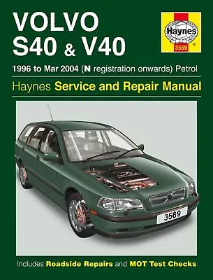 Haynes Service Repair Manual Volvo S40 V40 1996-2004 • $39.11