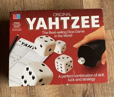 ORIGINAL YAHTZEE By MB GAMES From 1982 • £9.99