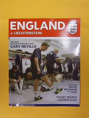 £2.99 • Buy UEFA European Championship Qualifier - England V Liechtenstein - 10.9.2003
