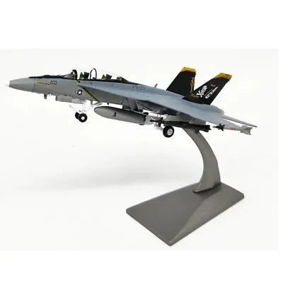 1/100 Scale McDonnell F/A-18F Super Hornet Aircraft Model Plane Toy • £37.99