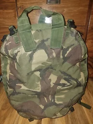 British Military Army DPM Turtle Back Radio Bergen Rucksack PLCE Used Condition • $24.87