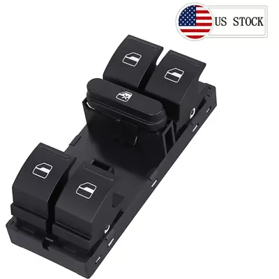 Driver Side Master Power Window Control Switch FOR 05-2017 JETTA GOLF GTI PASSAT • $12.99