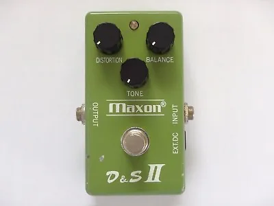 Vintage Maxon D&S II Overdrive Guitar Effect Pedal Ibanez • $94.99