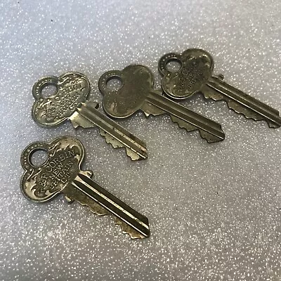 4 Vintage P & F Corbin Ornate Key New Britain CT Approx 2  Long • $21.95