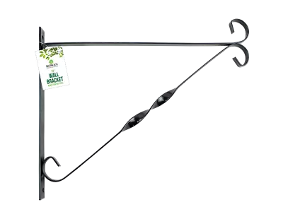 🔥Garden Metal Holder Hanger Hook Wall Bracket Patio Plant Hanging Basket Fence  • £3.75