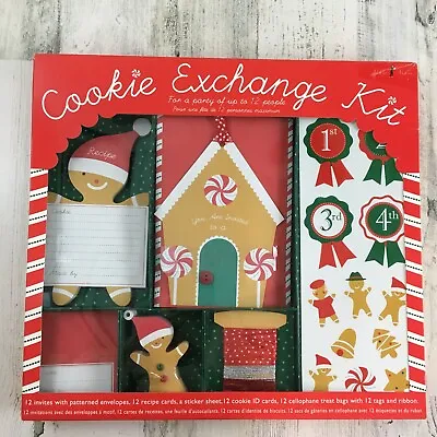 Williams Sonoma Meri Meri Christmas Cookie Exchange Kit For Party Of 12 NEW • $8.49