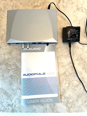 M-audio Audiophile - Usb Audio And Midi Interface With S/pdif & Power Supply • $79