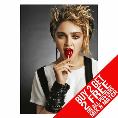 Madonna Bb5 Poster Art Print A4 A3 Size Buy 2 Get Any 2 Free • £6.97