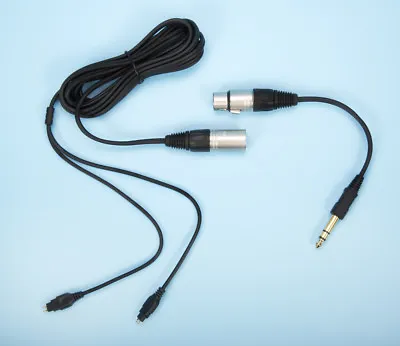 SENNHEISER 4-Pin XLR Balanced Cable For HD-6XX HD-600 HD-580 HD-58X + ADAPTER • $74.95