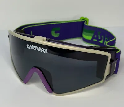 Vintage Carrera Goggles  Oakley Scott Fox Smith  Purple/Green/White Change Lens • $123