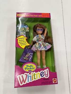 Whitney With 3 Polly Pocket Dolls Barbie Doll 1994 Mattel 12983 NEW • $51.81