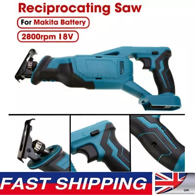 LXT Li-ion Cordless Compact Reciprocating Saw 18V Makita Body Only • £29.99